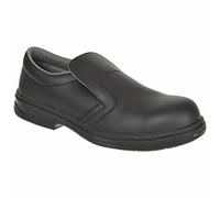 Vegan Friendly Microfibre Slip On Safety Shoe S2 Care Home staff- FW81