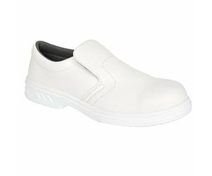 Vegan Friendly Microfibre Slip On Safety Shoe S2 Care Home staff- FW81