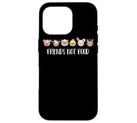 Vegan Friends Not Food Gift Animal Rights Veggie Food Trend Case for iPhone 16 Pro