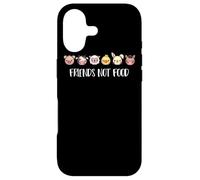 Vegan Friends Not Food Gift Animal Rights Veggie Food Trend Case for iPhone 17