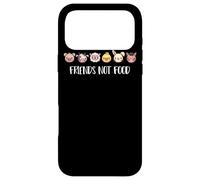 Vegan Friends Not Food Gift Animal Rights Veggie Food Trend Case for iPhone 17 Pro Max