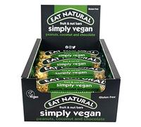 Vegan Fruit & Nut bar 45g by Eat Natural .Price is for a Pack of 12