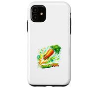 Vegan Fuel Carrot Rocket Plant Power Concept Case for iPhone 11