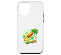 Vegan Fuel Carrot Rocket Plant Power Concept Case for iPhone 12 mini