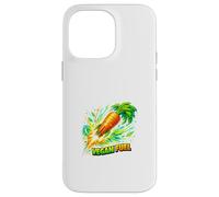 Vegan Fuel Carrot Rocket Plant Power Concept Case for iPhone 14 Pro Max
