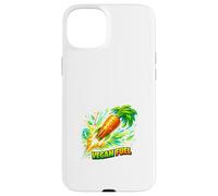 Vegan Fuel Carrot Rocket Plant Power Concept Case for iPhone 15 Plus