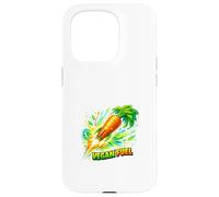 Vegan Fuel Carrot Rocket Plant Power Concept Case for iPhone 15 Pro