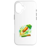 Vegan Fuel Carrot Rocket Plant Power Concept Case for iPhone 16