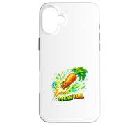 Vegan Fuel Carrot Rocket Plant Power Concept Case for iPhone 16 Plus