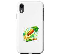 Vegan Fuel Carrot Rocket Plant Power Concept Case for iPhone XR