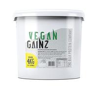 Vegan Gainz 4kg - Plant Based Protein Powder - Weight Gainer- 32 Servings & 30g Protein Per Serving - The Bulk Protein Company (Banana)