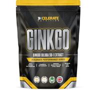 Vegan Ginkgo Biloba Tablets - Boost Memory & Mental Clarity | Energy Support | Vegan, Gluten-Free, Organic | Daily Wellness Tablet by XCelerate Nutrition (180 Tablets)
