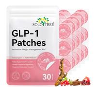 Vegan GLP-1 Patches Healthy Shape Support | Natural Appetite Control Aid & Metabolic Health Supplement | Vegan & Cruelty-Free, Preservative-Free | 30 Transdermal Patches