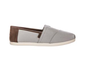 Vegan Grey Espadrilles Men - male - TOMS - Espadrilles - Gray - 9 1/2 UK - Shoes 9 1/2 UK