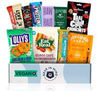 Vegan Hamper: Premium Vegan Treats Hamper & Gift Box - Ultimate Vegan Hampers Gift Baskets for Men & Women - Vegetarian Hamper Gifts for Veganuary