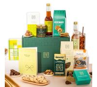 Vegan Hamper with Truffles & Hot Chocolate Set, New Baby Gift Hamper Mum Plus Non-Alcoholic Mocktail by EDEN & CO