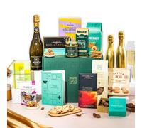 Vegan Hamper with Truffles & Hot Chocolate Set, Perfect Family Hamper for Sharing, Mothers Day Gift Hamper for Mum by EDEN & CO - Plus 2 Prosecco
