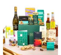 Vegan Hamper with Truffles & Hot Chocolate Set, Perfect Family Hamper for Sharing, Thinking of You Gift Hamper for Her by EDEN & CO - Plus 2 Non-Alcoholic Mocktail