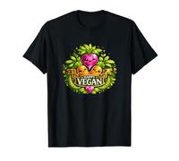 Vegan Happy Value Graphic T-Shirt