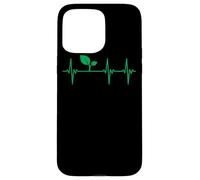 Vegan Heartbeat Lifeline Plant Based Nutrition Gift Food Case for iPhone 15 Pro Max