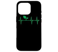 Vegan Heartbeat Lifeline Plant Based Nutrition Gift Food Case for iPhone 16 Pro