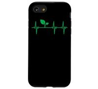 Vegan Heartbeat Lifeline Plant Based Nutrition Gift Food Case for iPhone SE (2020) / 7/8