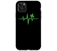 Vegan Heartbeat Vegan Lifestyle Veganism Plant Tree Gift Case for iPhone 11 Pro Max