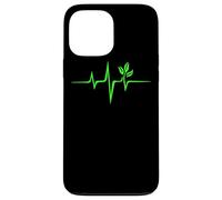 Vegan Heartbeat Vegan Lifestyle Veganism Plant Tree Gift Case for iPhone 13 Pro Max