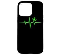 Vegan Heartbeat Vegan Lifestyle Veganism Plant Tree Gift Case for iPhone 15 Pro Max