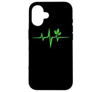 Vegan Heartbeat Vegan Lifestyle Veganism Plant Tree Gift Case for iPhone 16