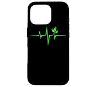 Vegan Heartbeat Vegan Lifestyle Veganism Plant Tree Gift Case for iPhone 16 Pro