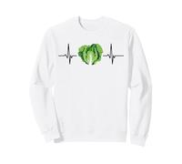 Vegan Heartbeat Vegetarian Keto Veggie Lovers Sweatshirt