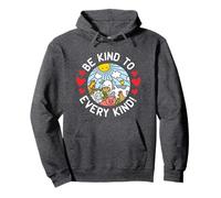 Vegan Hoodie for Women and Men Be Kind to Every Kind Pullover Hoodie