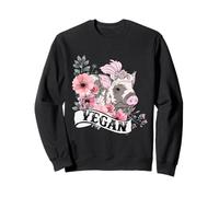 Vegan, I Don't Eat My Friends -Animal Vegetarian World Peace Sweatshirt