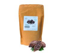 Vegan Instant Dark Hot Chocolate | 33% Cocoa | Diary Free | Creamy Frothy Rich Flavour | Home | Office | Vending | Resealable Bags (10 x 750g Bag)