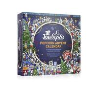 Vegan Joe & Seph’s Gourmet Popcorn Christmas Advent Calendar 168g - 24 Packs Of Handmade Gourmet Popcorn