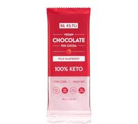 Vegan Keto Chocolate with MCT Oil - Wild Raspberry 80g