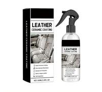 Vegan Leather Ceramic Coating Spray, Multi-Action Car Interior Leather Maintenance Spray, Stain UV Wear Protection Cleaner Restorer for Car Seats