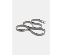 Vegan Leather Double-Ended Dog Lead Barc London Dark Grey L
