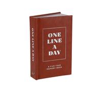 Vegan Leather One Line a Day: A Five-Year Memory Book by Chronicle Books (2022)
