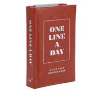 Vegan Leather One Line a Day: A Five-Year Memory Book by Chronicle Books | 2022