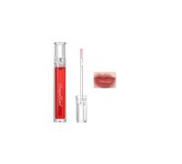 Vegan lip gloss infused with glass skin lip oil for luminous evening looks,Mirror Gloss Lip Glaze 5ml - High-Shine Hydrating Lip Oil with Vitamin E, Non-Sticky Plumping Water Tint for All-Day Wear