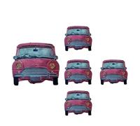 Vegan Mini Car themed 5 piece Chocolate Gift (Vegan Dark 70% Chocolate)