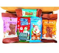 Vegan Mini Christmas Chocolate Selection Hamper Gift Box | Secret Santa | Dairy Free, Gluten Free, Vegetarian, Lactose Free | Exclusive To INTERGALACTIC SWEETS