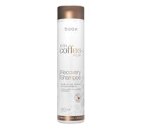 Vegan Moisturising Shampoo | Organic Coffee Extracts plus Coconut Oil and Aloe Vera| Sulfate and Paraben Free | 300ml Bottle | KeraCoffee Recovery Shampoo | BEOX Professional (300ml)