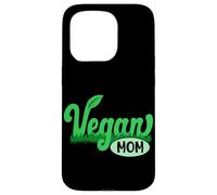 Vegan Mom Leafy Vegetable Vegetarian Veganism Case for iPhone 15 Pro