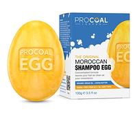 Vegan Moroccan Shampoo Bar 100g by Procoal - Argan Oil, Aloe Vera, Almond Oil, SLS Free Eco Solid Shampoo Bar, Cruelty-Free