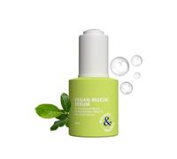 Vegan Mucin Face Serum with 3% Plant-Based Mucin - Hydrating & Skin Texture Refining Serum for Korean Glass Skin Glow | Lightweight Face Serum for Women | 20ml