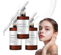 Vegan Mucin Peptide 8 Serum,2025 New Formula Vegan Mucin Peptide 8 Cream,Dark Spot Correcting Glow Serum,Vegan Mucin Firming & Anti-Aging Moisture Facial Skin Care,Firming,Anti-Aging, Moisture (3 Pcs)