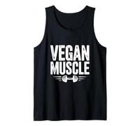 Vegan Muscle Lifting Gains Gym Workout Motivation Tank Top